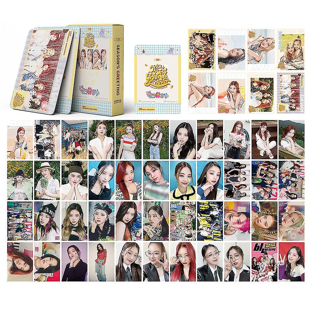 55pcs /ママムー写真ファンロモカードは言う:ママムーベスト華城ルウェンXinghuiの人々フォトアルバムギフトアイドルカードポスト