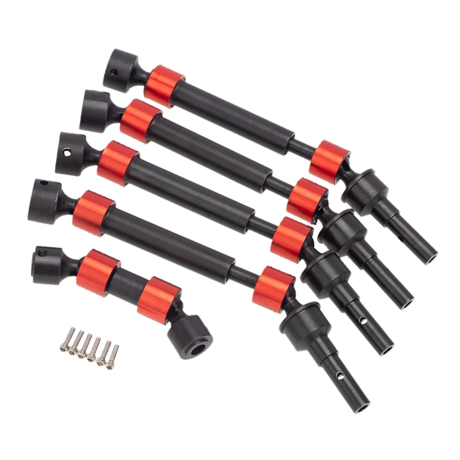 RC Car Front Rear Drive Shaft CVD RC Car Accessories Upgrade Red