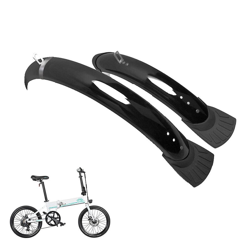 20 Inches folding moped bicycle fenders front/rear mud guards set