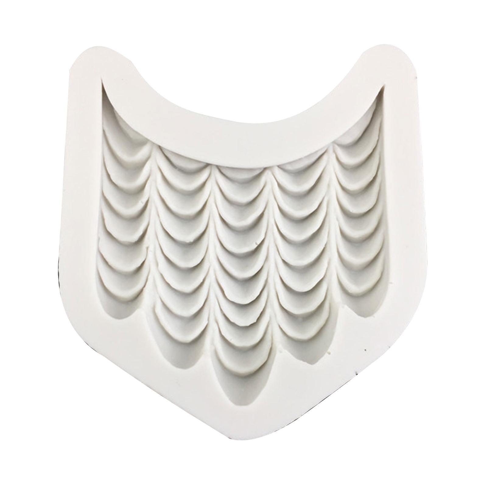 Candy Moulds Baking Gadgets Vintage Curtain Shaped Kitchen Baking Accessories