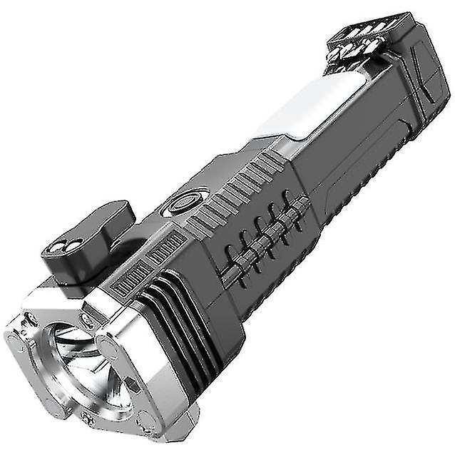 Led With Side Cob Safety Flash Usb Charging