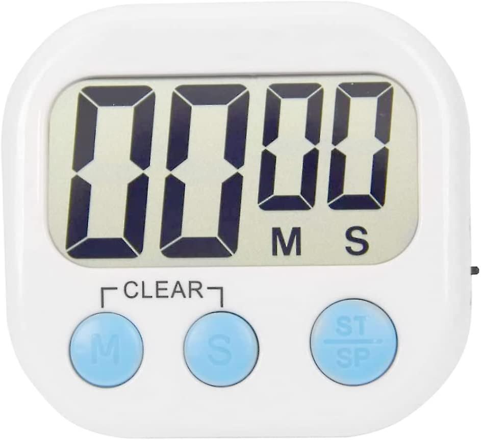 Electronic Kitchen Timer Cooking Timer Kitchen Timer,Kitchen Timer(4pcs, white)