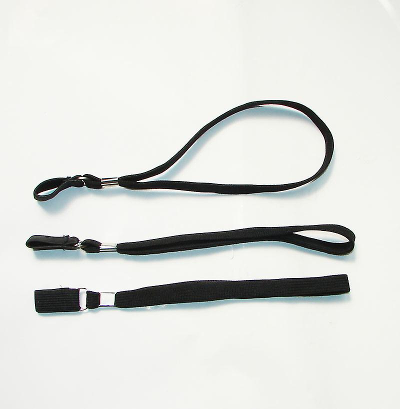Walking Stick Wrist Straps Wrist Loop for Walking Stick Accessories Strap Black Walking Stick Strap Wrist Loop Strap Wristband for Walking Stick(3pcs,