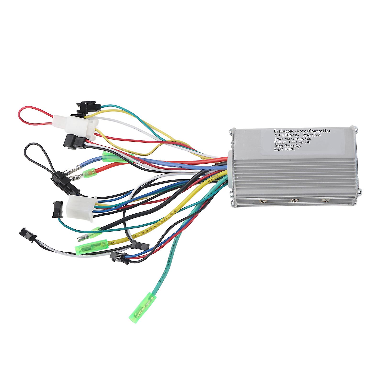 24V 250W Brushless Motor Controller for Electric Bicycle Scooter