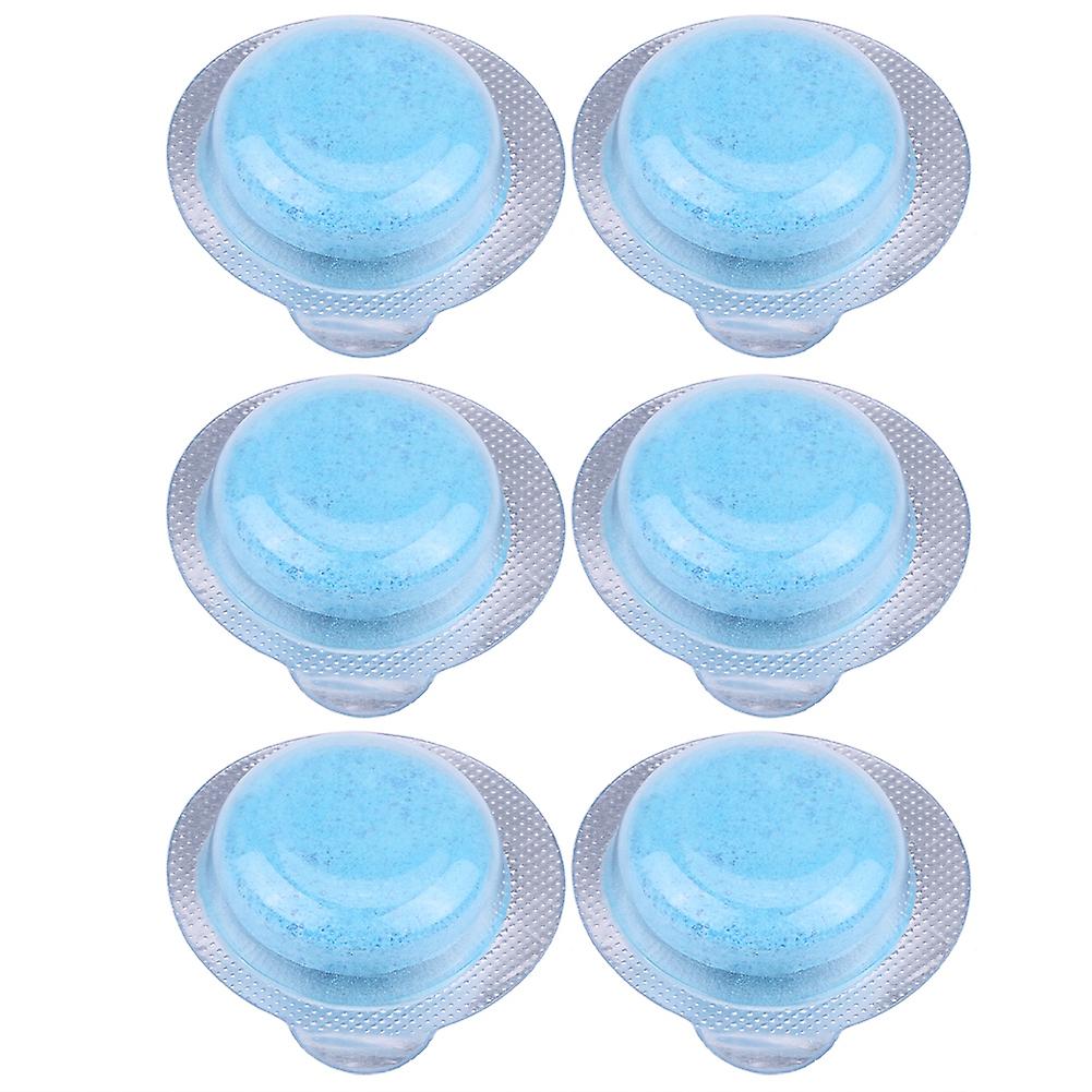 Glass Wash Effervescent Tablets,6pcs Compact Effervescent Tablets Car Windshield Washer Car Windshield Effervescent Tablets Versatile Functionality