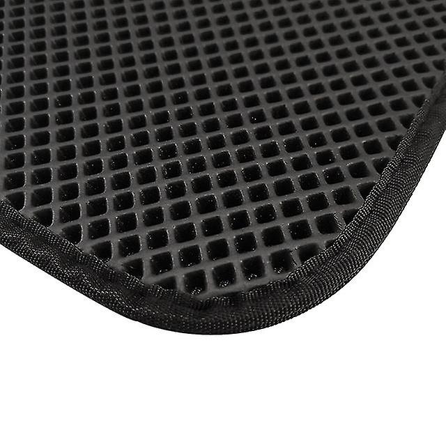Fold Double Layer Pet Cat Litter Box Mat Waterproof Filters Pads Non-slip Keep Bed House Clean Trapping Kitten Sandbox