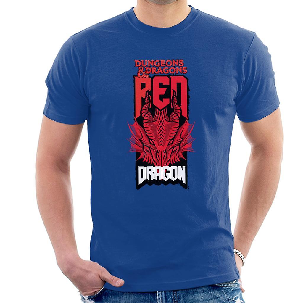 Dungeons & Dragons Head Of The Red Dragon Men's T-Shirt