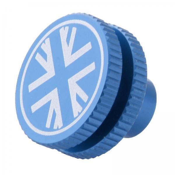 2xBike Nut For Folding Bicycle Seatpost Clamp Fastener Rear Shock Nut Blue