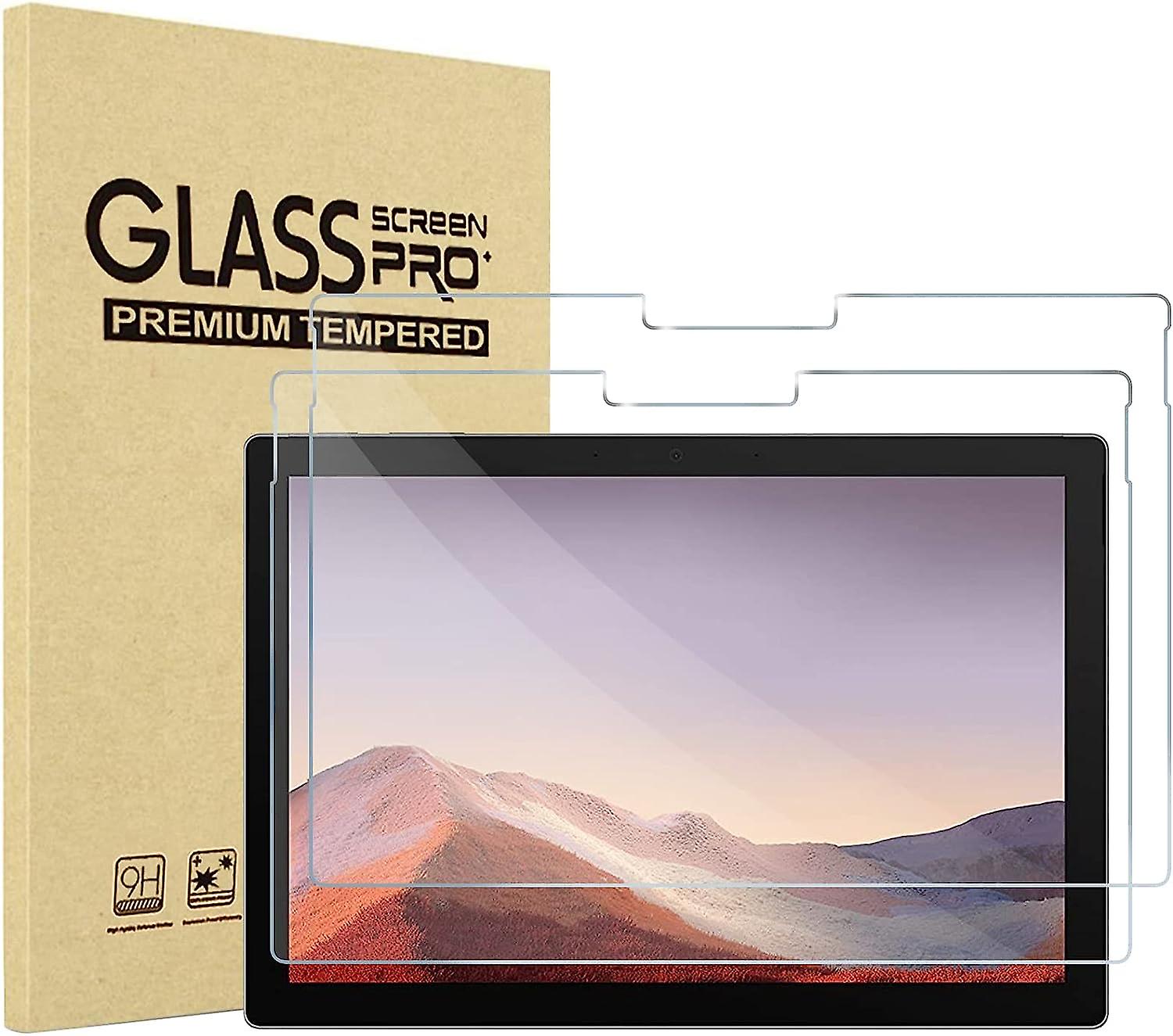 2 Pack Screen Protector compatible with Surface Pro 7 Plus/Surface Pro 7 / Pro 6 / Pro 5 / Pro 4