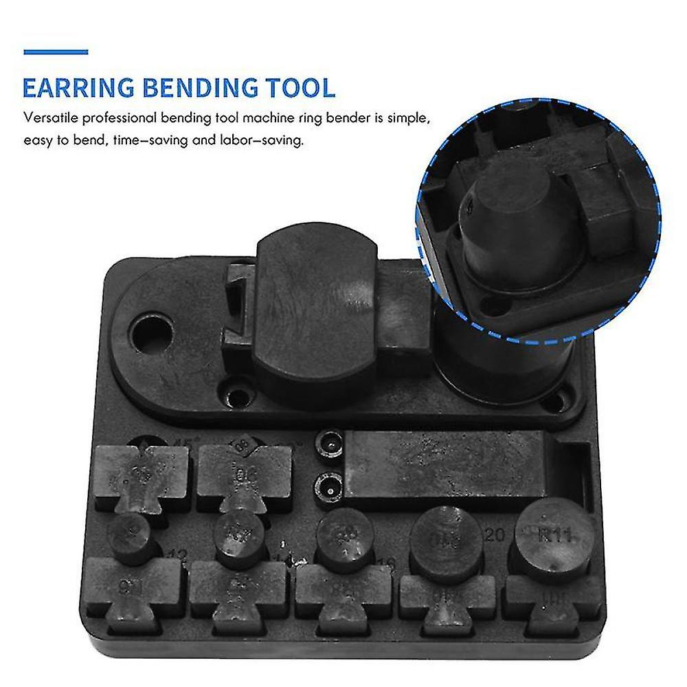Ring Bending Tool Set, Ring Earring Bending Tools Multi-functional Jewelry Ring Bending Machine Jew