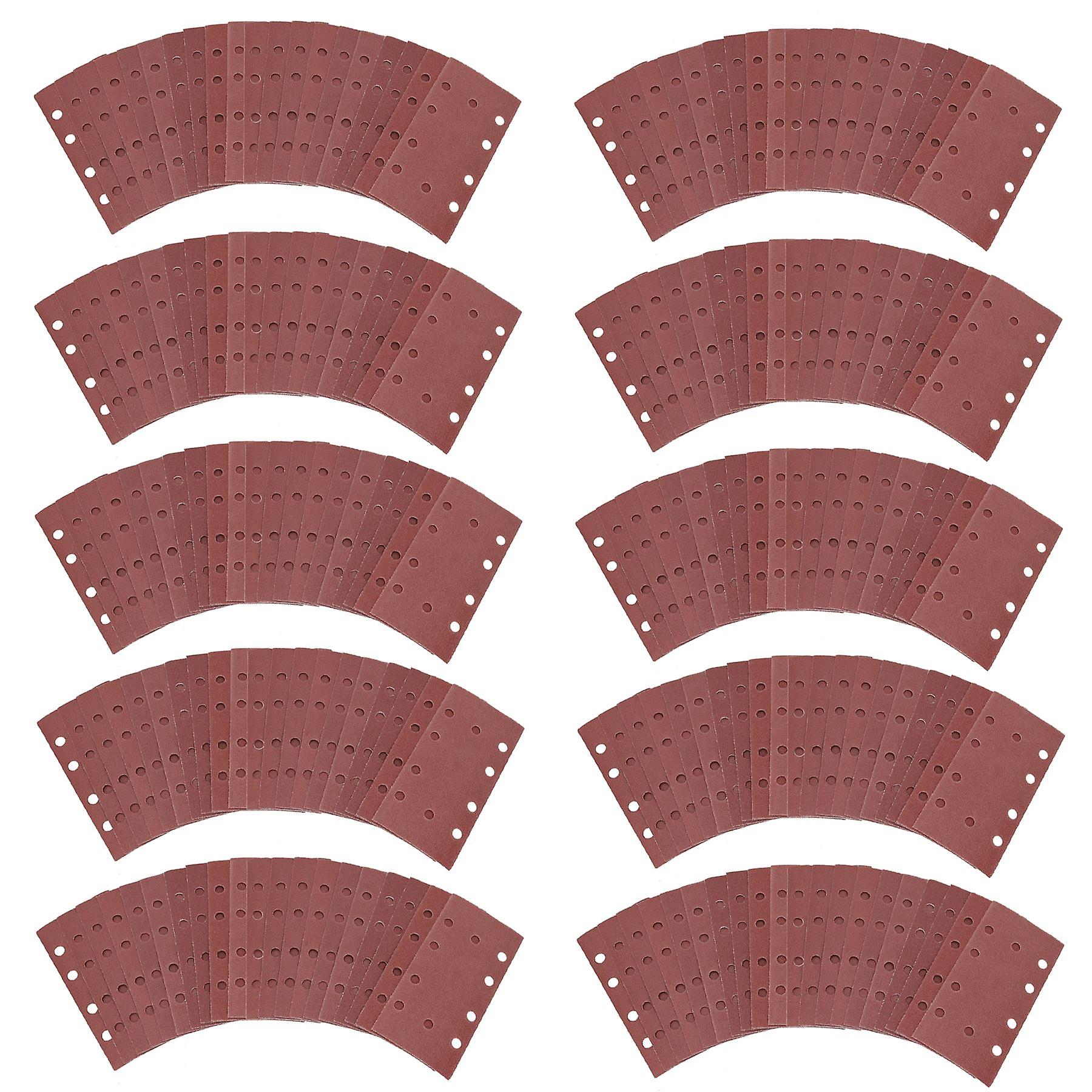 Hook + Loop Mixed Grit Sanding Pads Sheets Sander sandpaper 40 – 120Grit 200pc