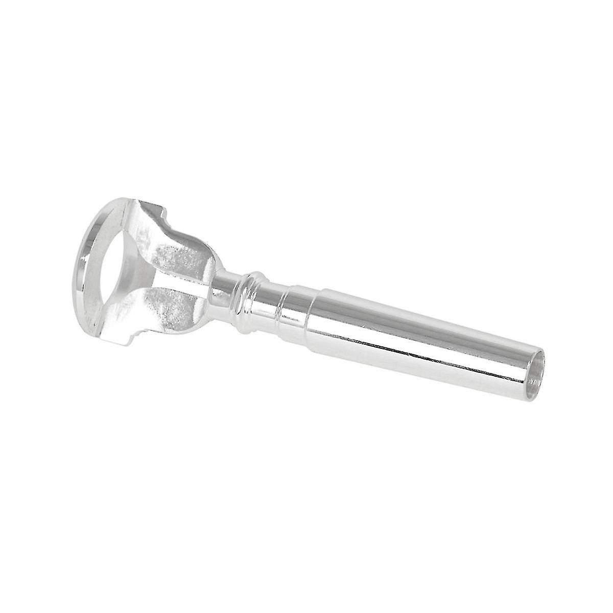 Embouchure de trompette professionnelle en laiton plaqué argent Embouchures de trompette standard 3c 5c 7c Laiton