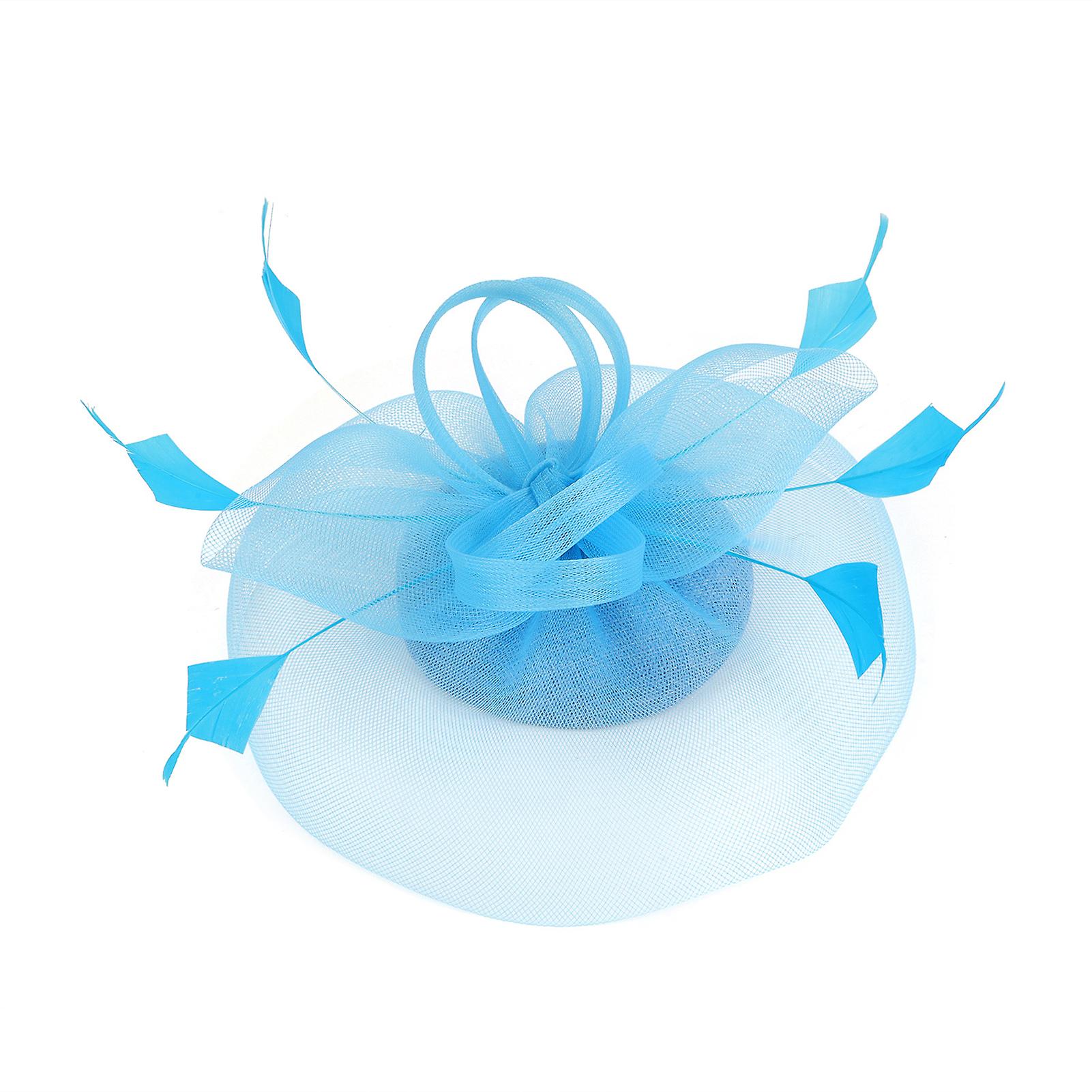 Women High Tea Hats Fascinators Easily Wear Retro Style Mesh Headband