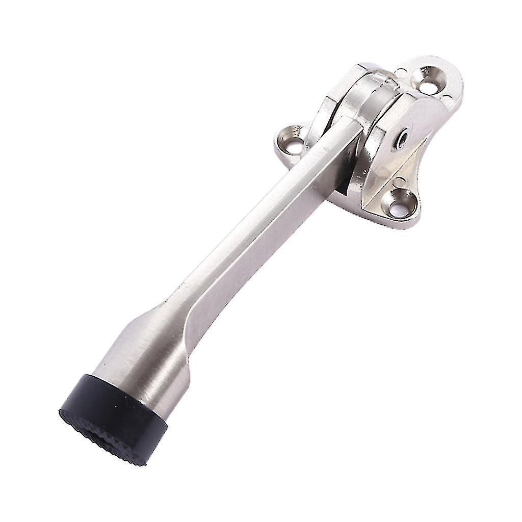 Pie operado Kickdown Door Stop One-touch Flip Door Holder Rubber Buffer