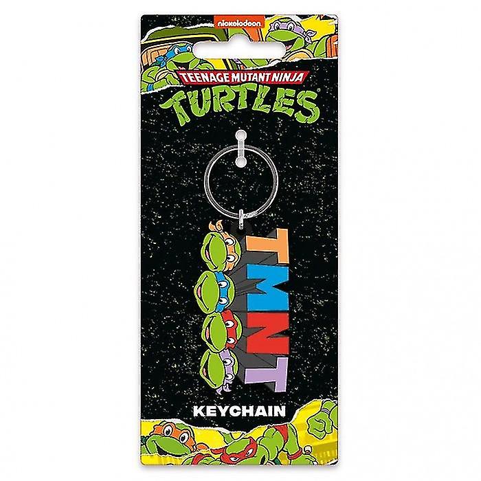 Teenage Mutant Ninja Turtles Classic Logo PVC Keyring