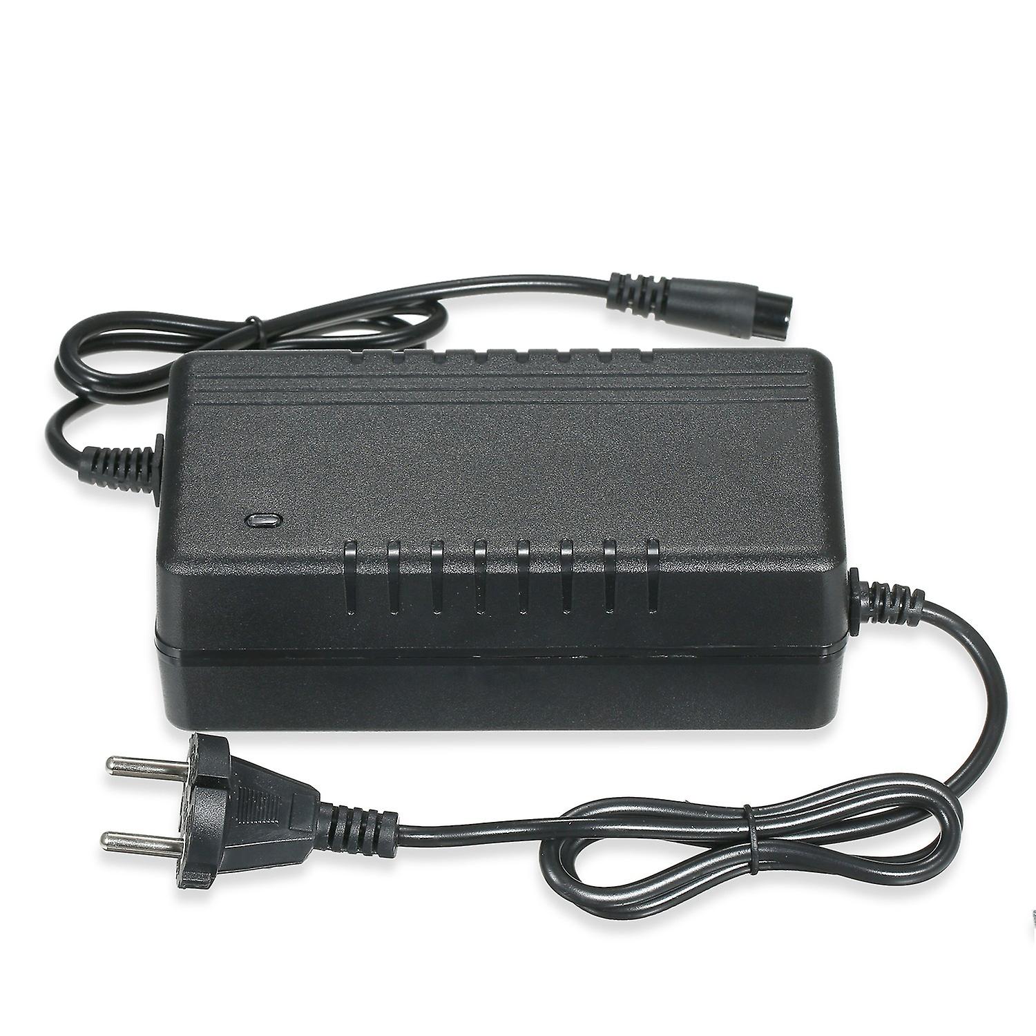 54.6V 2A Electric Scooter Power Charger Li-ion Battery Charger 3-Prong Inline Connector Fast Chargin