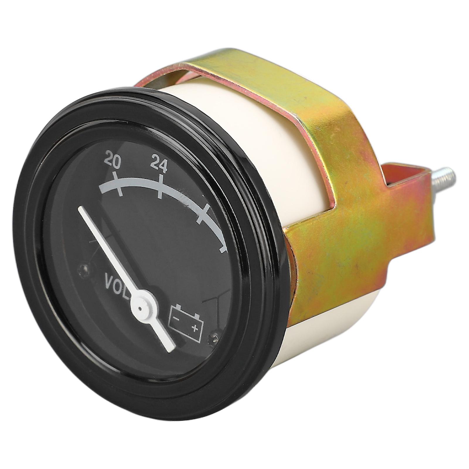 Analog Voltmeter Generator Voltmeter Diesel Generator Part Round Panel Meter Voltage Meter Accessory for Cummins 24V 
