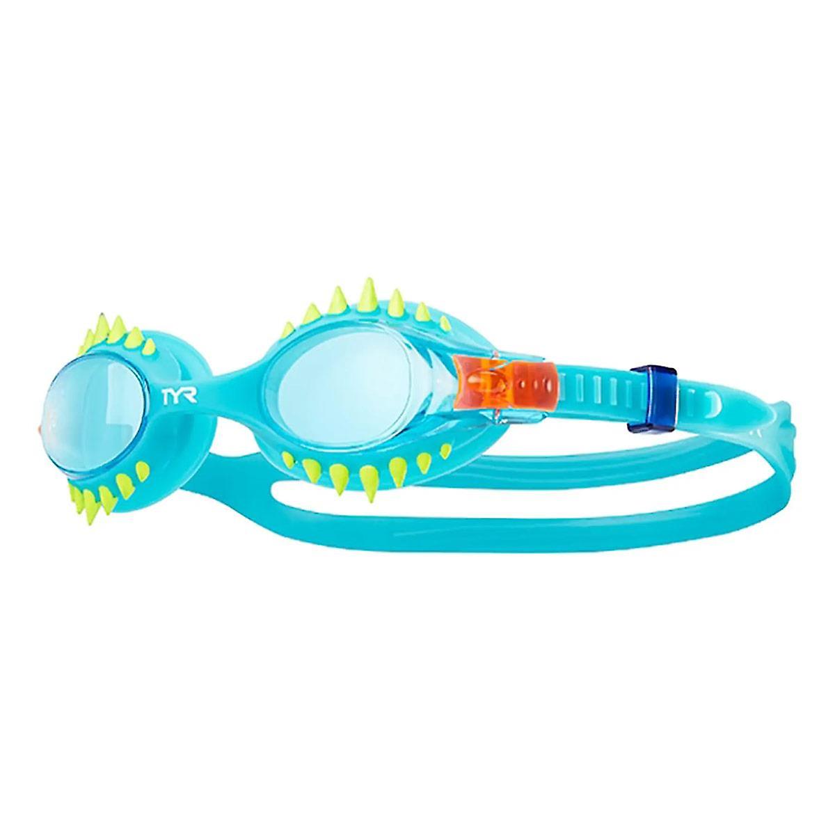 TYR Kids Swimple TM Spikes Swimming Goggles - Blue/Turquoise - Unisex
