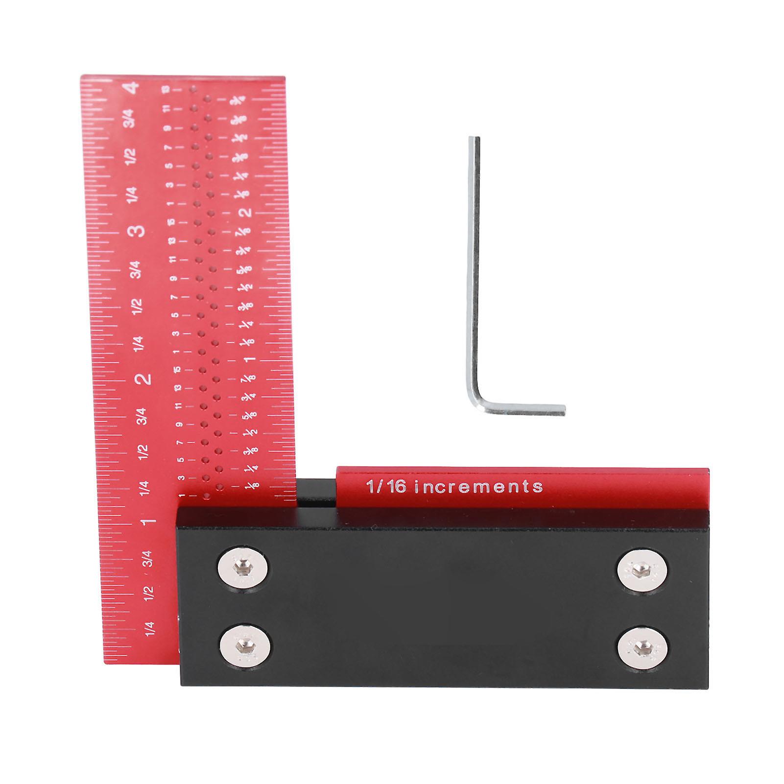 Carpenters ruler Precise measurement right-angle positioning