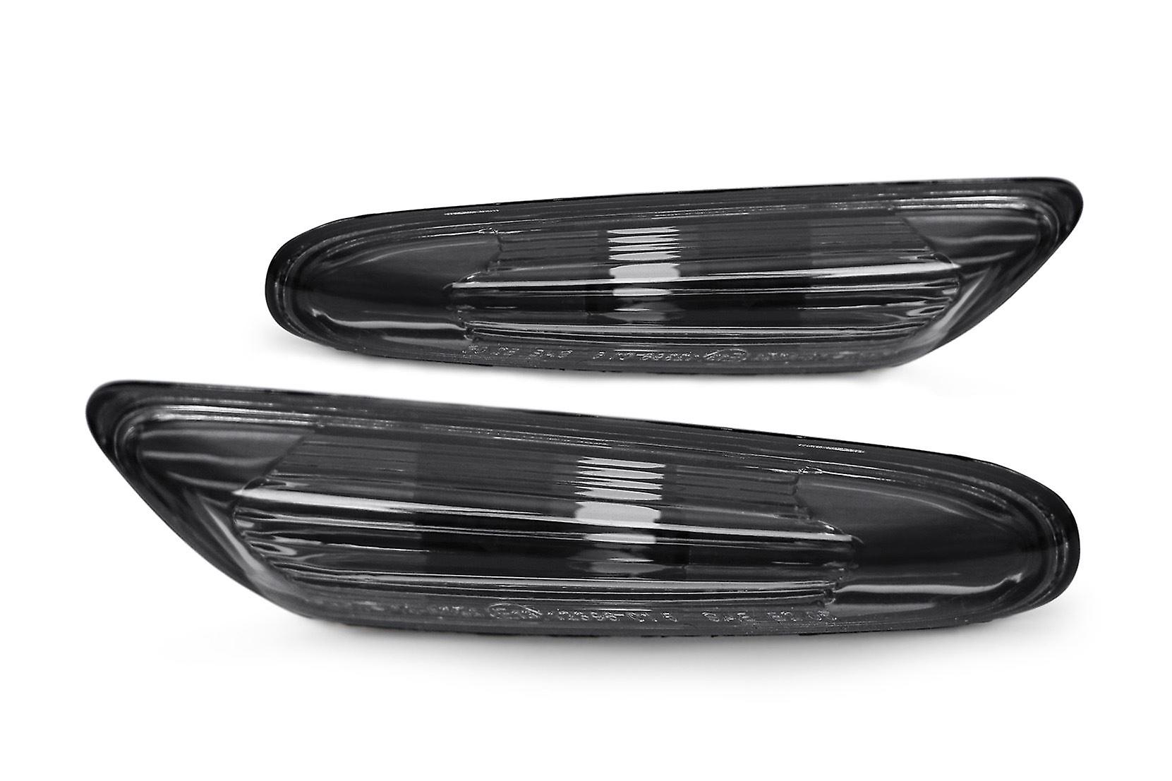 Side Indicator Set Black For BMW 1 Series E81 E87 04-12
