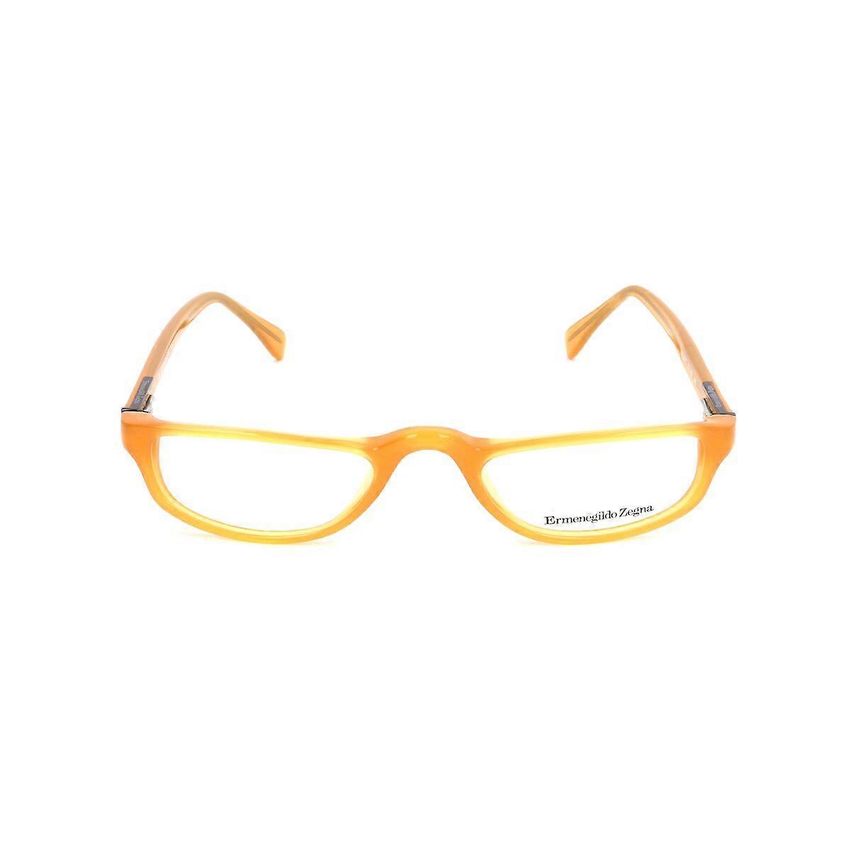 Unisex' Spectacle frame Ermenegildo Zegna VZ3516-06DS Yellow Ø 50 mm