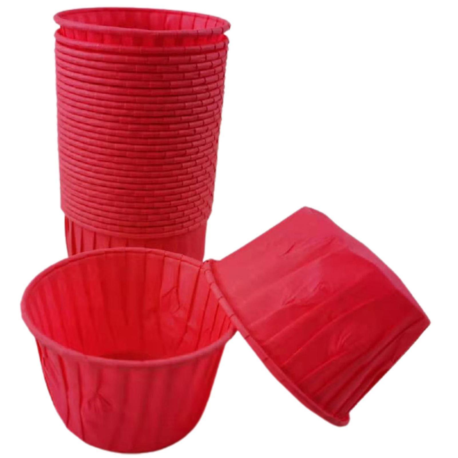Pack Of 50 Paper Cake Wrappers