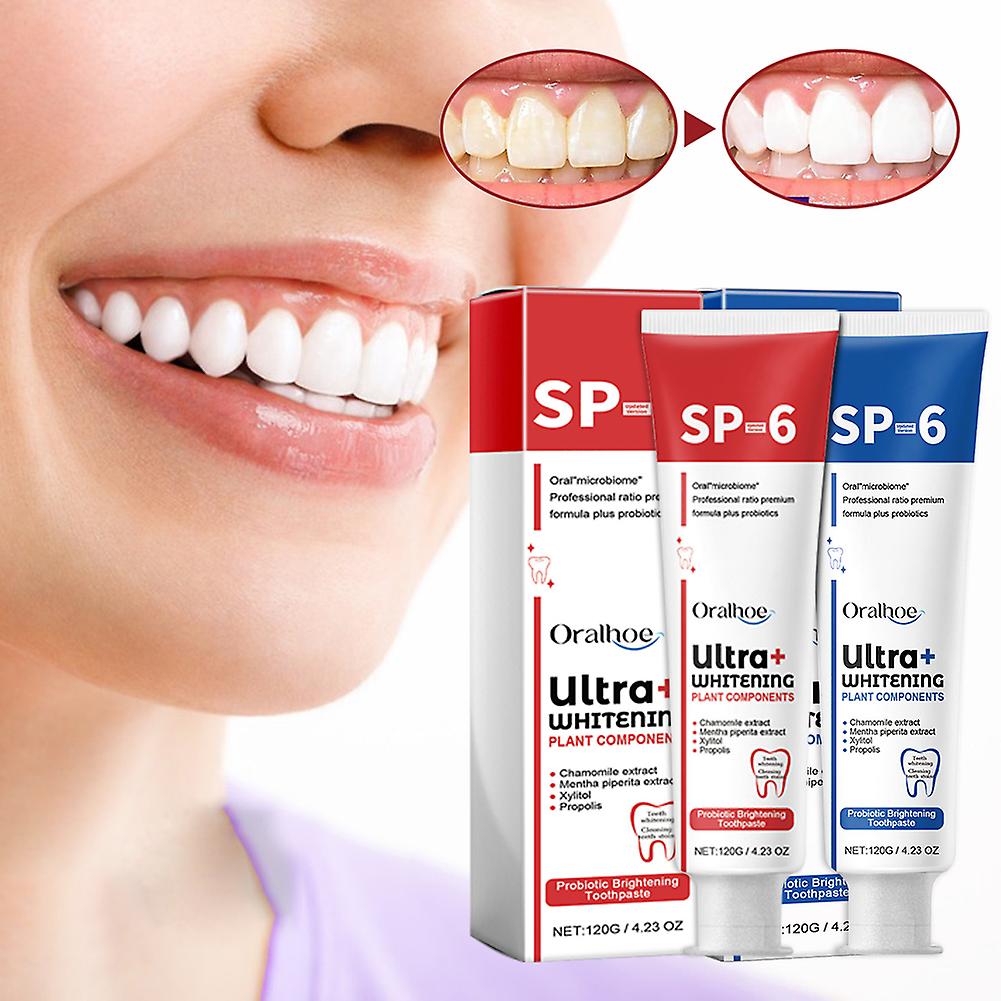 Whitening Toothpaste with Probiotics Tooth Stain Removal Toothpaste Oral Care Supplies