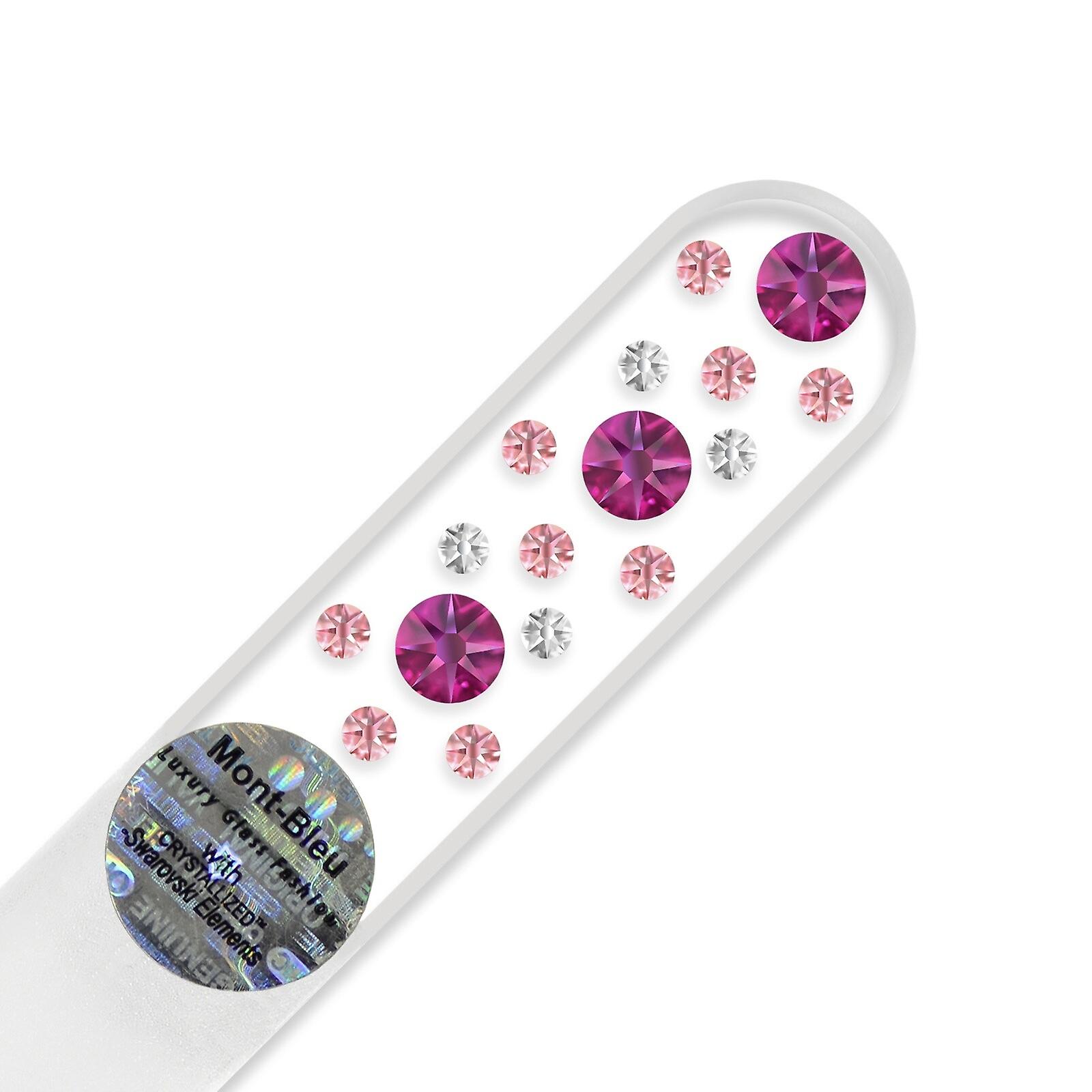 Travel nail file CN-S1-6 - Fuchsia - Light Rose