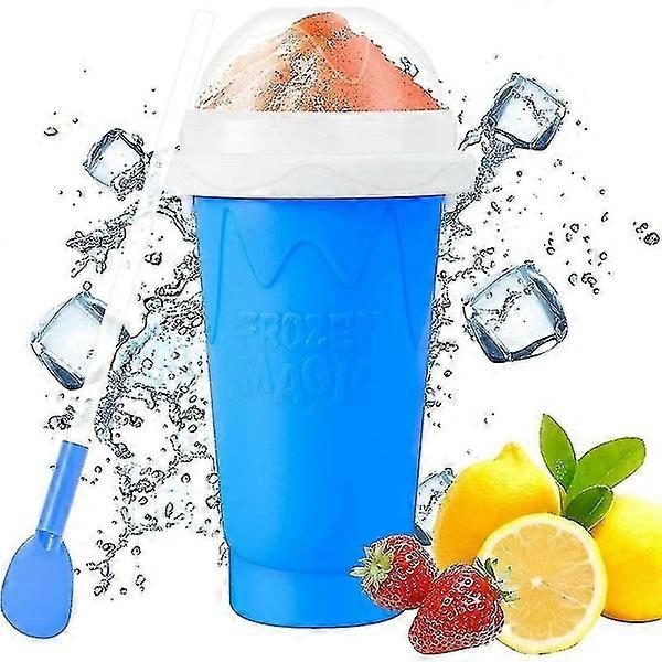 Slush Ice Maker - Slushy Maker, Frozen Magic Smoothie Cup, Slushy Maker Mug, Slushy Maker Mug for Refreshment, Ice Maker Alternative