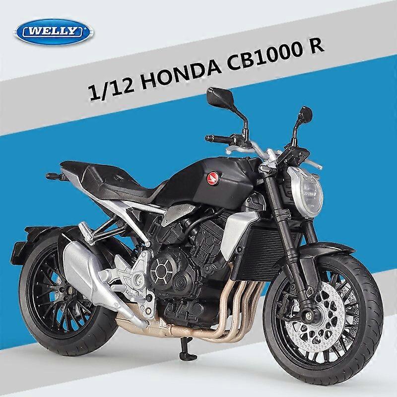1:12 HONDA CB1000R Alloy Race Motorcykel Model Simulation Trykstøbt Metal Street Motorcykel Model Collection Børns gaver Legetøj Motorcykler