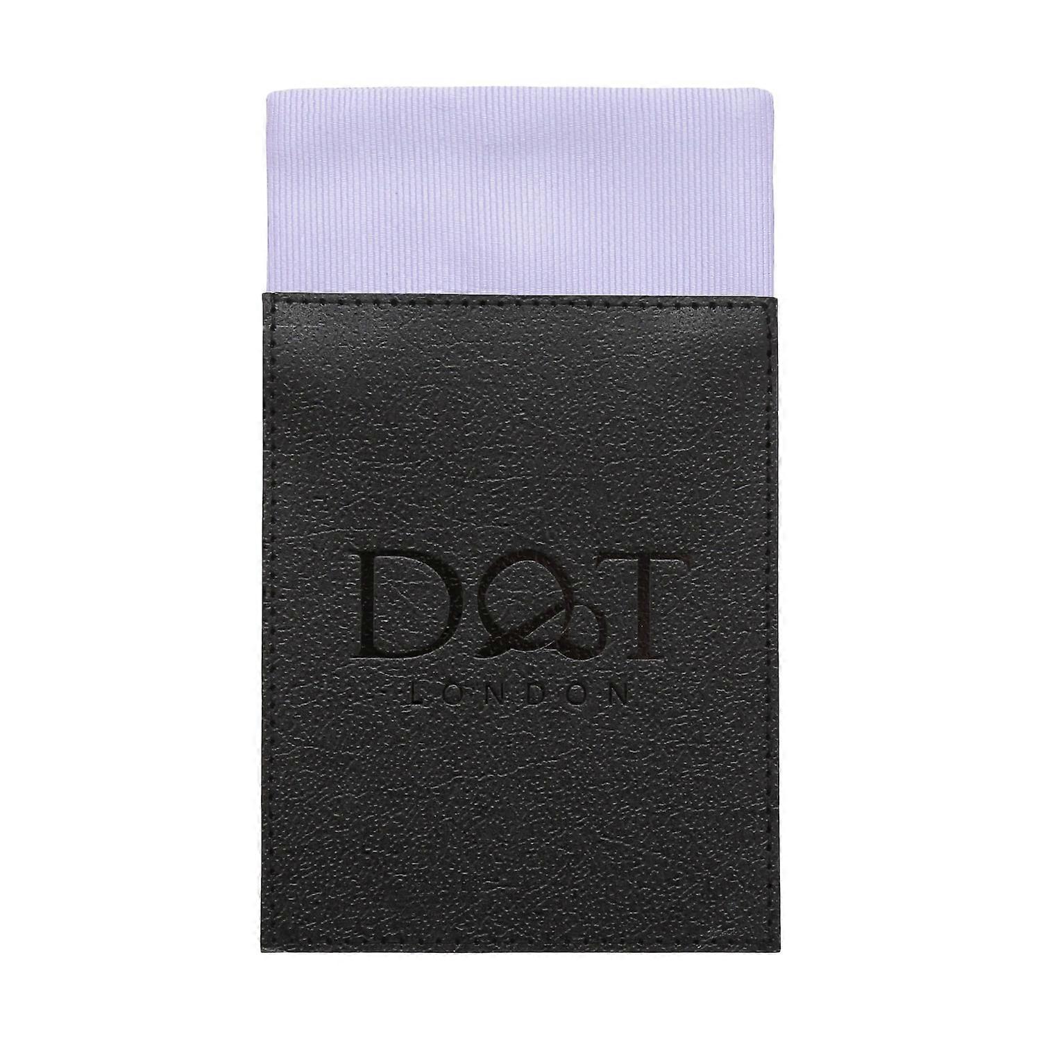 Pastel Lilac Plain Twill Pre-Folded Pocket Square Fold