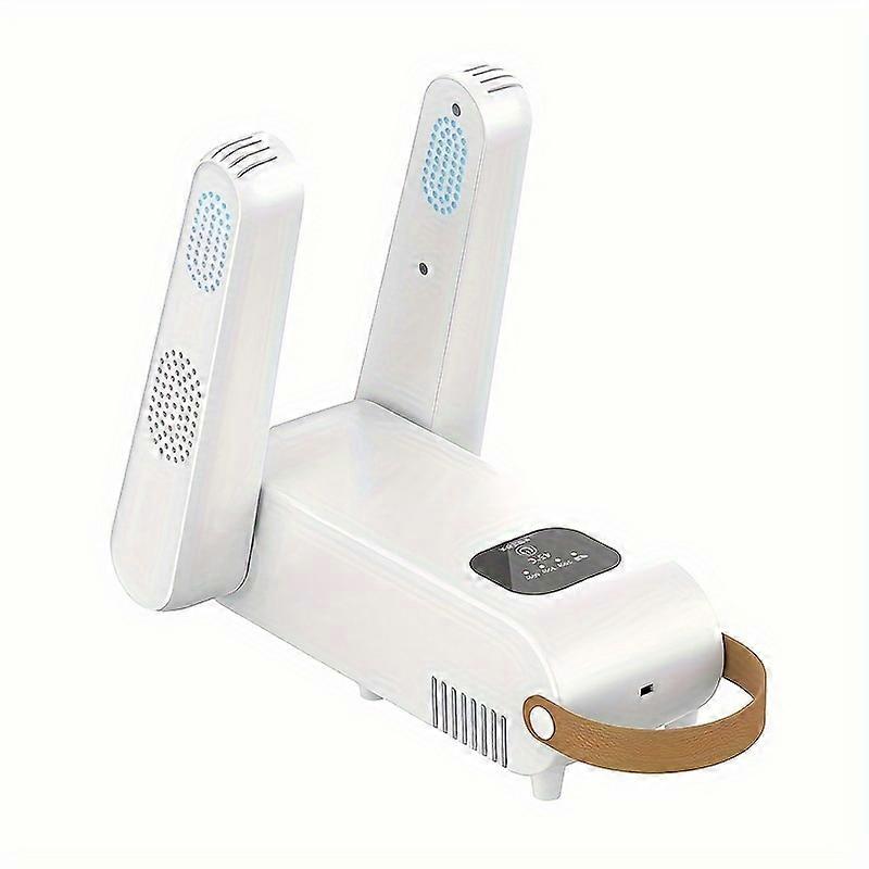 Premium Shoe & Boot Dryer - Portable, Foldable Design with Advanced UV Sterilization - Adjustable Temperature & Timing Control for Odor-Free, Perfectl