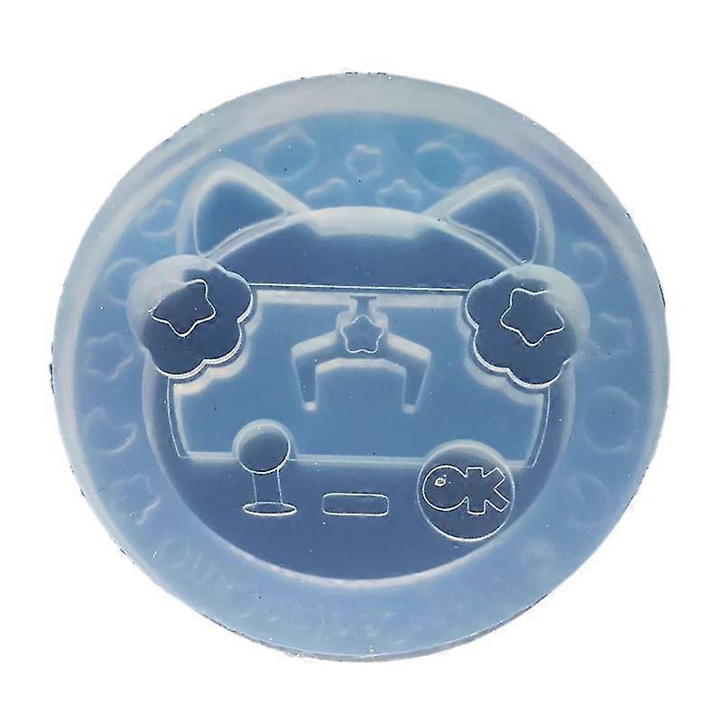 Cat Clip/bunny Clip Doll Machine Mould Quicksand Keychain Silicone Molds