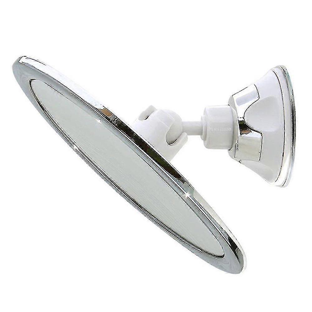 Fogless Makeup Mirror With Holder Suction 360 Rotation Shower Shave Mirrors_b