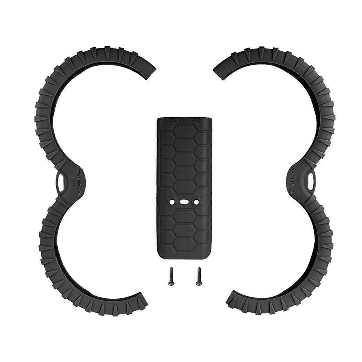 2Set Drone Accessories Set Includes Bumper Ring and Back Protection Case,Anti-Collision Impact Protector for AVATA 2,C