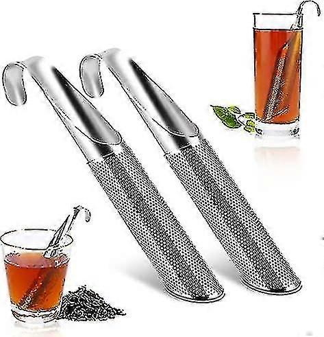 2 Pcs Tea Strainer, Tea Infuser For Loose Tea, Stainless Steel Tea Diffuser, Extra Fine Mesh Steeper--