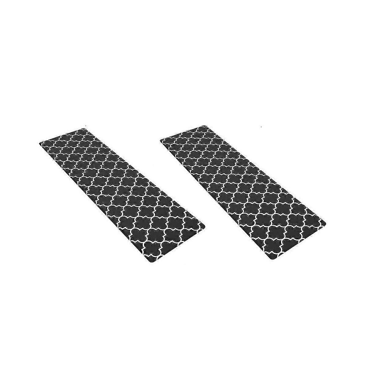 2個のキッチンマットキッチンラグ、滑り止めキッチンマット、キッチン用ラグヘビーデューティーコンフォートマット、フロリダ州