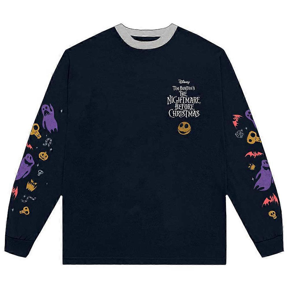 圣诞夜惊魂 食尸鬼长袖T恤