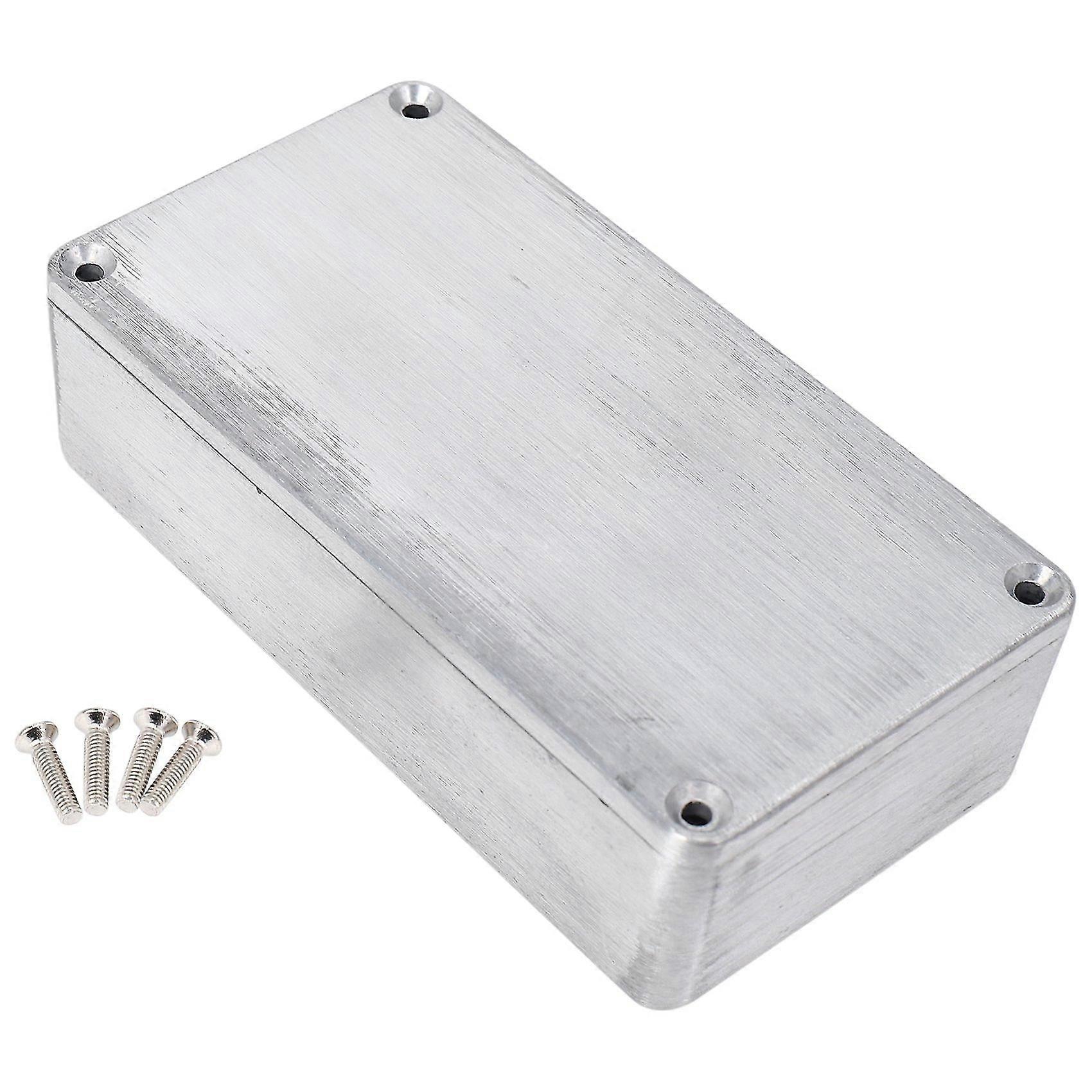 5 Stück Gitarre Effekte Pedal Aluminium Stomp Box Gehäuse für DIY Gitarre Pedal Kit 1590b