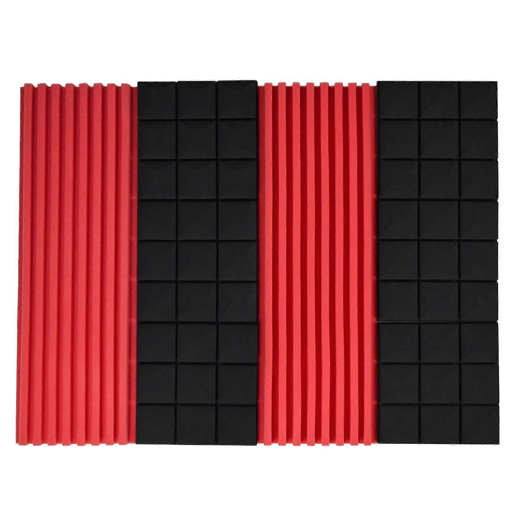 12pack Sound Proof Foam Panels For Walls Acoustic Panels Sound Absorbing Foam Padding For Decreasin