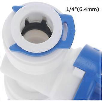RO Water Straight Plastic Ball Valve 1/4 in 3/8 in OD Hose Quick Connect 1/4 in Male 1/2 in Female Reverse Osmosis Aquarium Fitting from Other Building Supplies - price 10.55