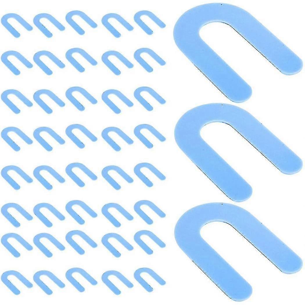 Shim Tile Spacers 1/16 Inch Plastic Shims Structural Horseshoe U Shaped Tile Shims For Leveling, 30