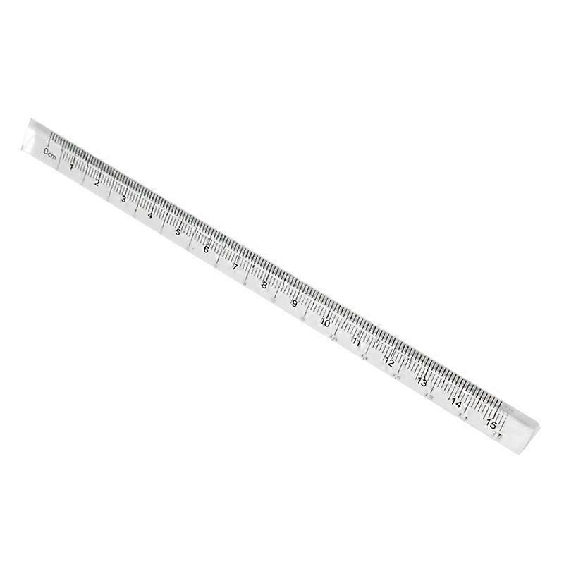Scale Ruler Clear Scale Print Long Lasting Transparent Triangle Student Scale Rulers for Architects
