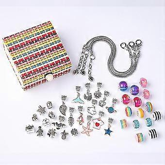 Kit Bracelet Fille – Métier à Tisser, 15 Couleurs De Fil, 10 Styles – Cadeau Créatif Dès 6 Ans