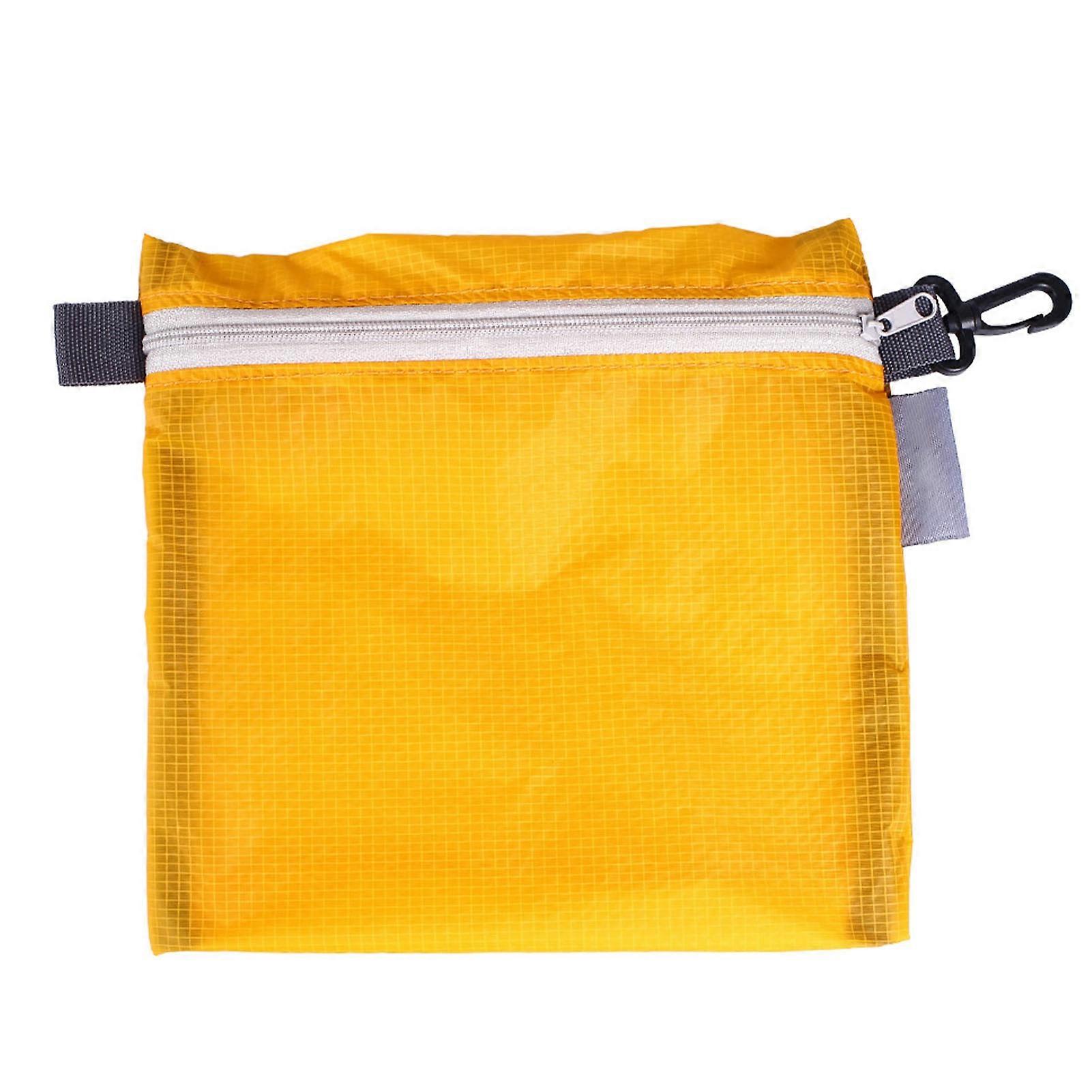 KaesiDry Storage Bag Hanging Hook Smooth Zipper Nylon Multipurpose Space-saving Waterproof Bag for Climbing