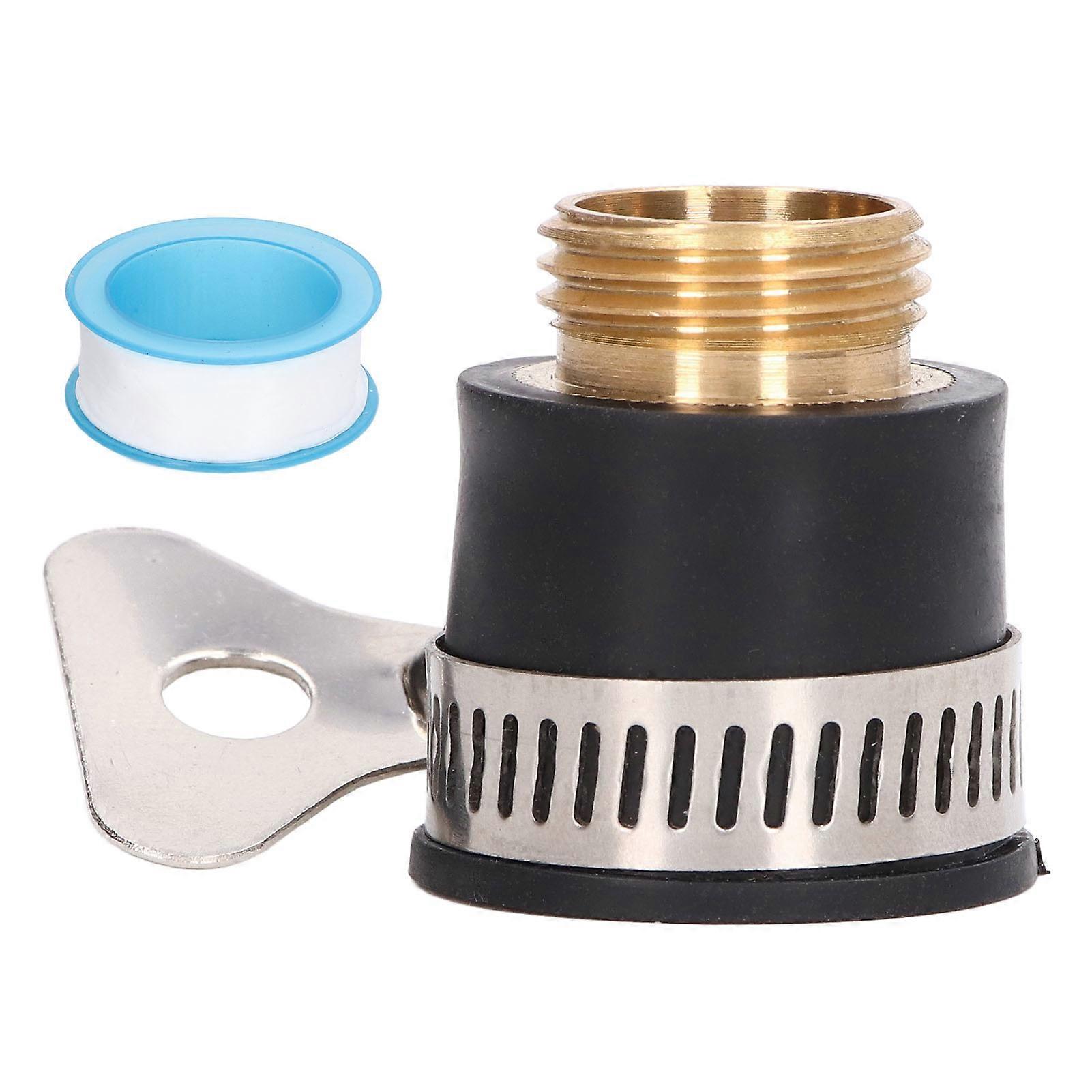 محول موصل صنبور عالمي للحديقة والمطبخ وخرطوم المياه وأنابيب التوصيل السريع 1/2 بوصة