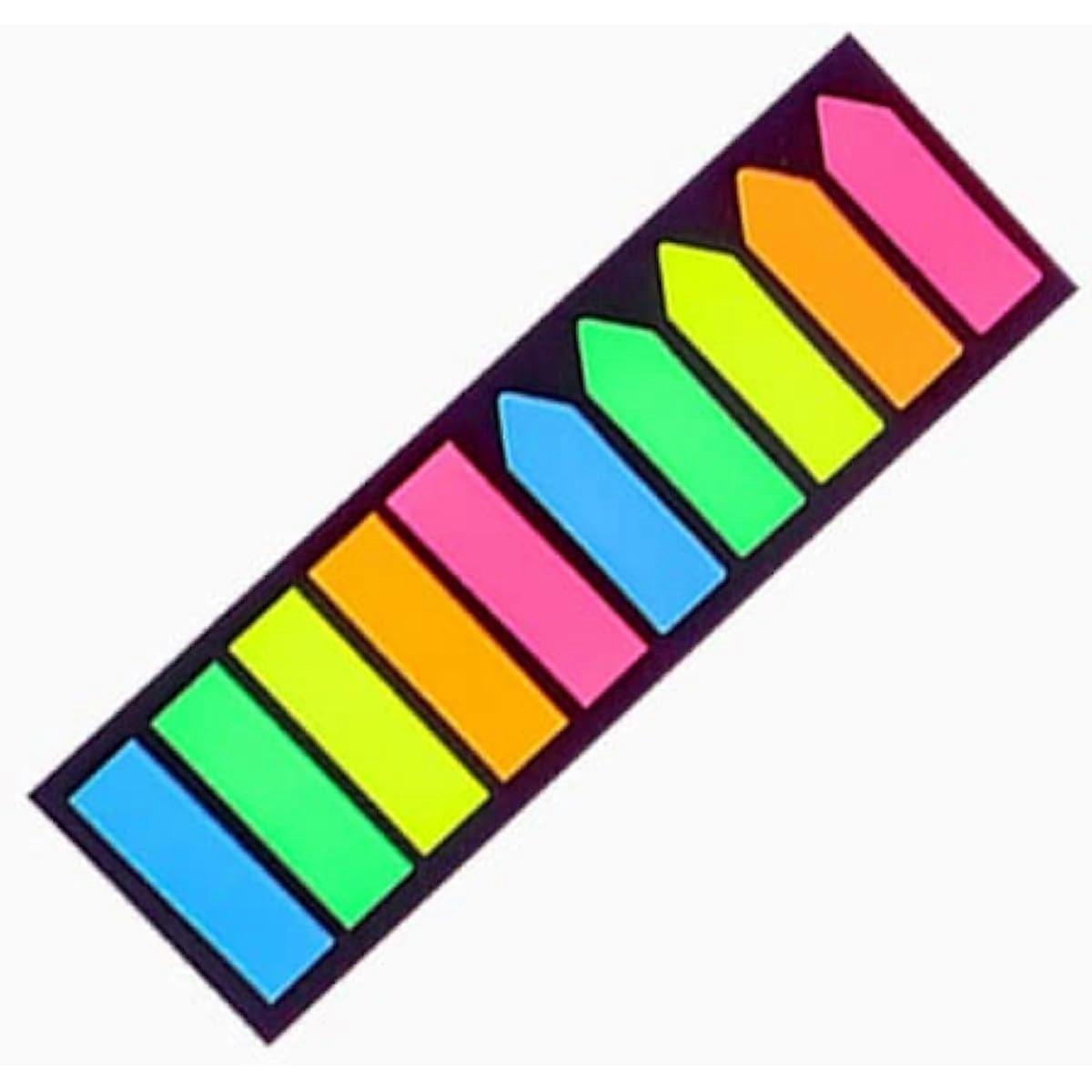 Sticky Notes Tabs  200 Pcs Sticky Notes Flags  2 Shapes Sticky Notes Page Markers  Mini File Tabs  for Page Marking