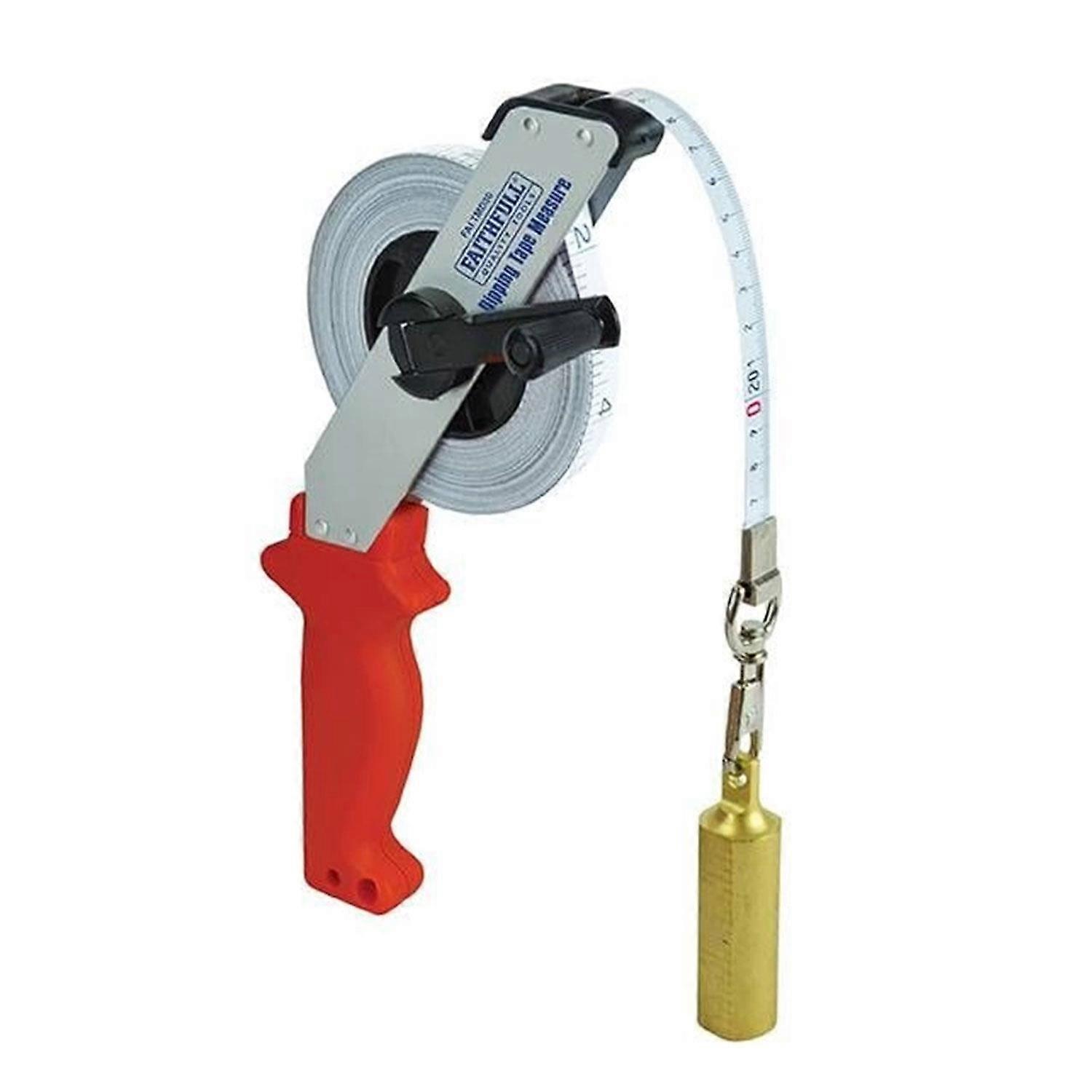 Dipping Tape Measure with Weight 30m/100ft