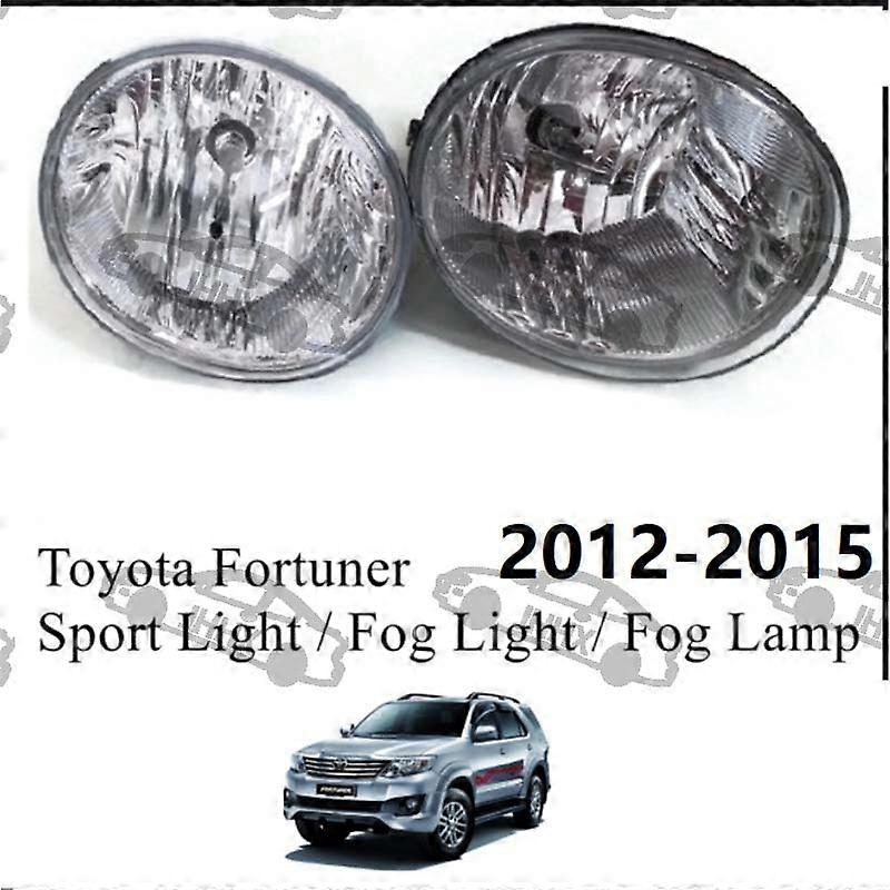 Compatible Suitable For Fortuner 2012 2013 2014 2015 Front Bumper Fog Lamp