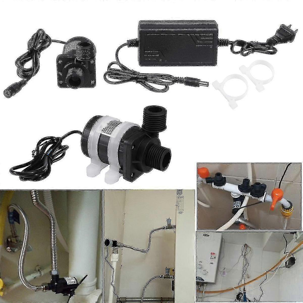 12v υψηλής πίεσης αντλία νερού διαφράγματος μικροϋπολογιστών 32w βάρκα τροχόσπιτων αυτοκινήτων 900l/h 7m